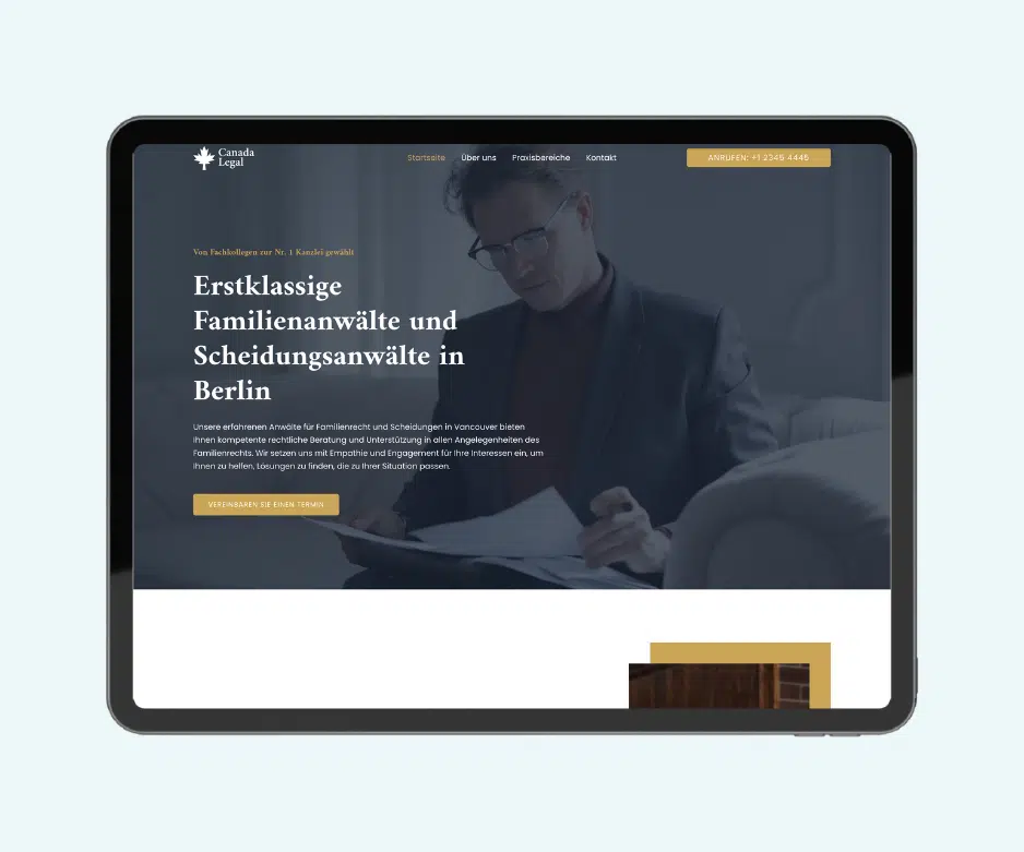 Familienanwalt Design