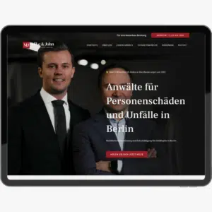 Rechtsanwalt Website