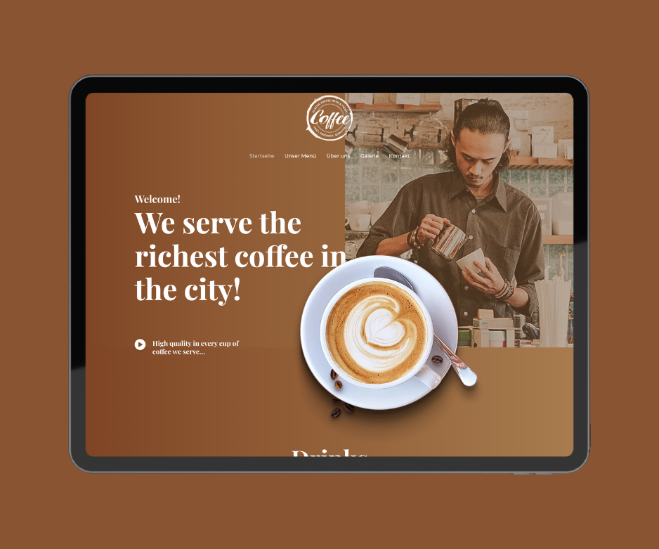 Cafe Website