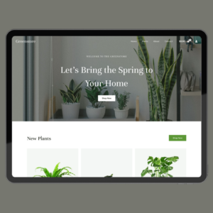 Pflanzenladen Website