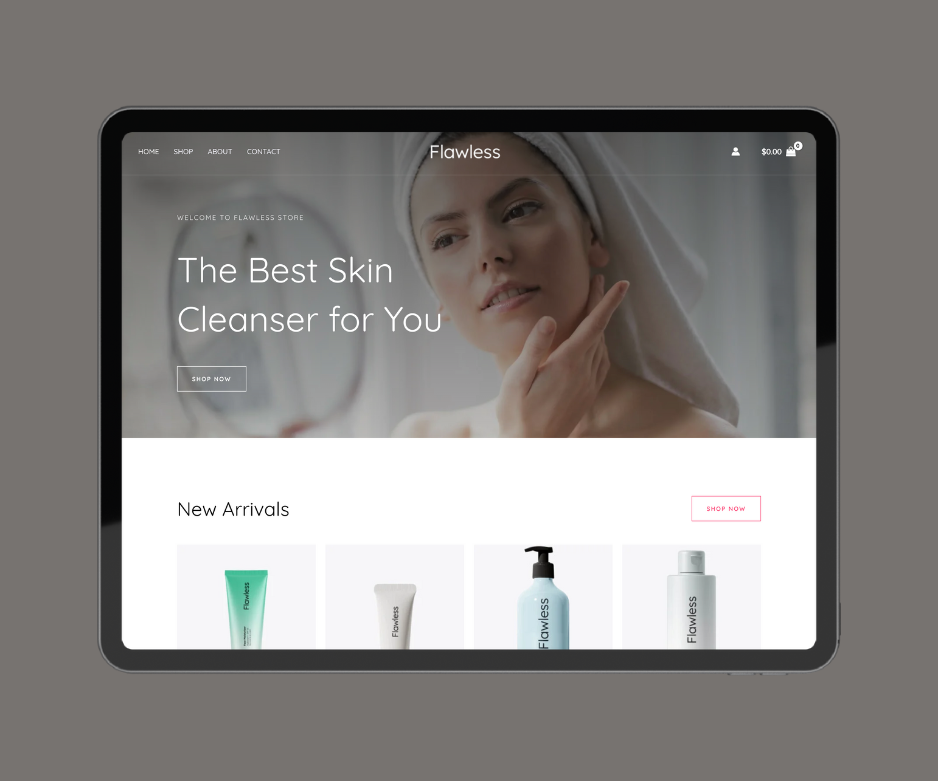 Hautreiniger Website