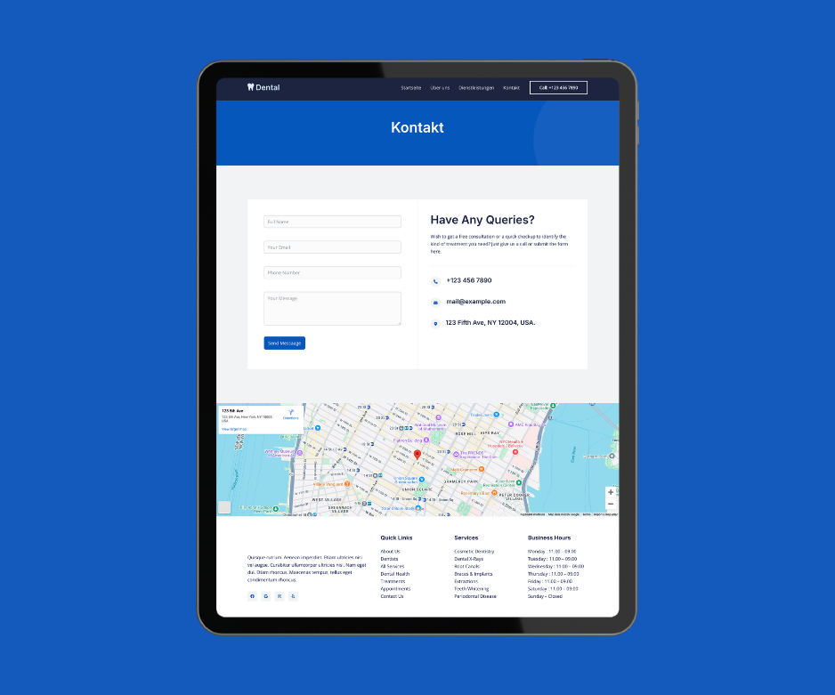 Gesundheits Website – Bild 4