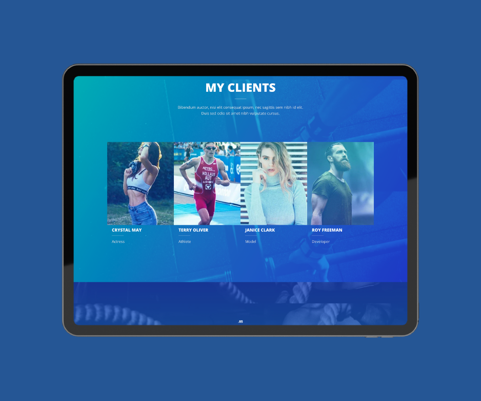 Fitnesscenter Vorlage – Bild 4