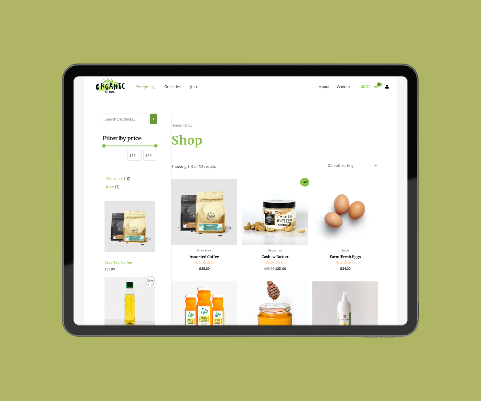 Bioladen Website – Bild 4