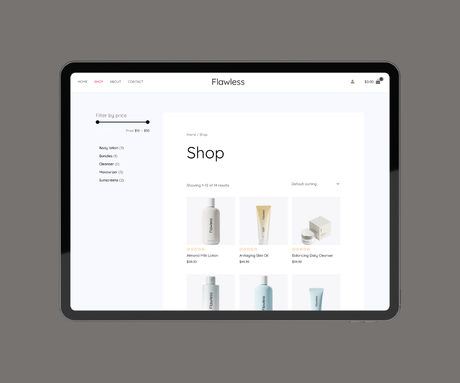 Hautreiniger Website – Bild 4